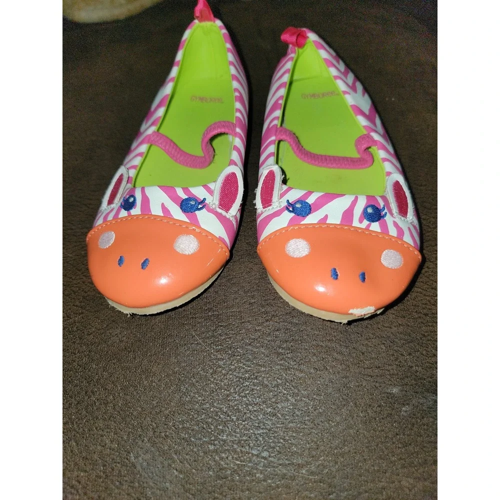 Gymboree color happy‎ animal shoes size girls 10